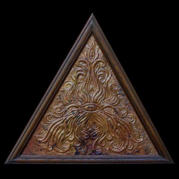 copper repousse art